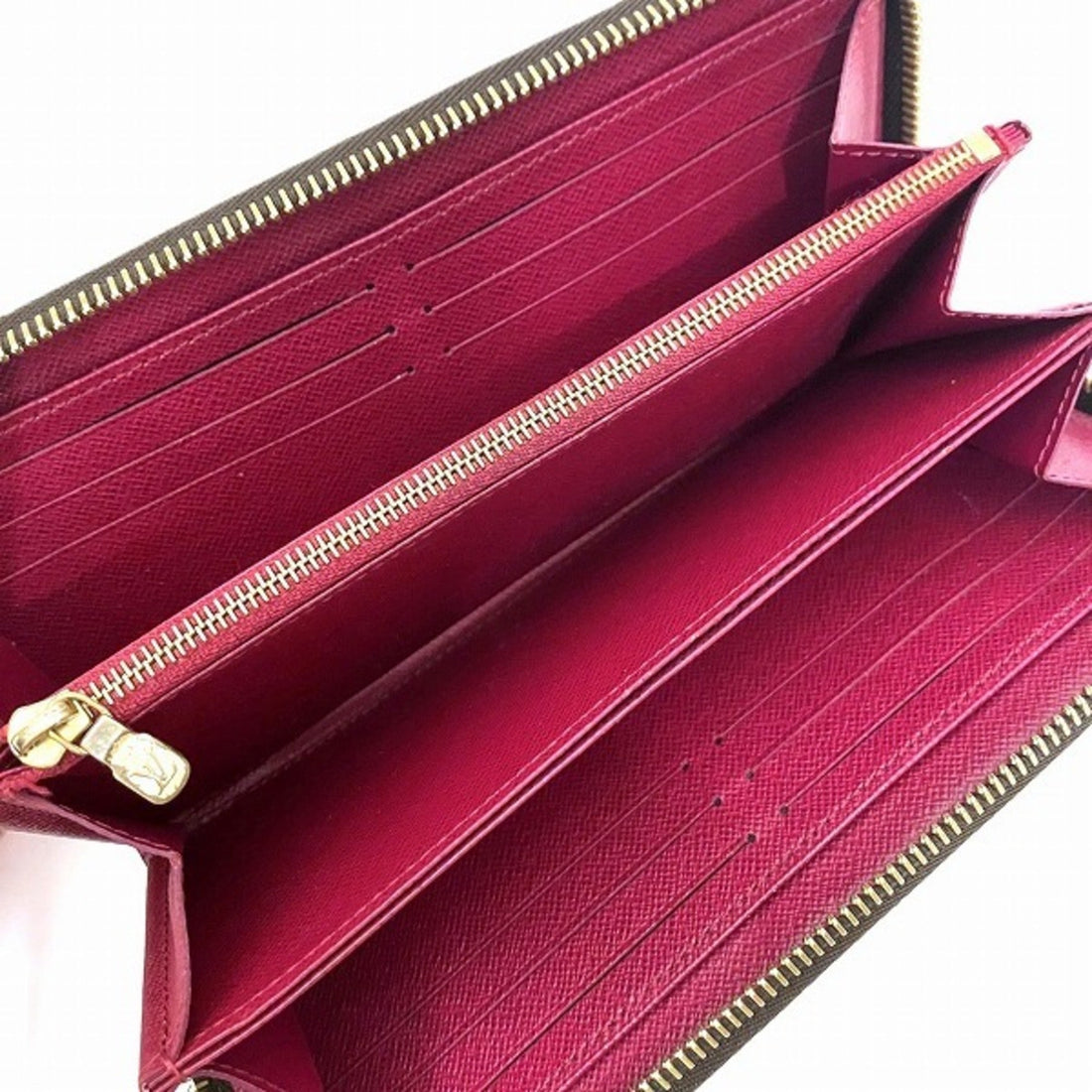 Louis Vuitton  pink Long Wallet (Bi-Fold)