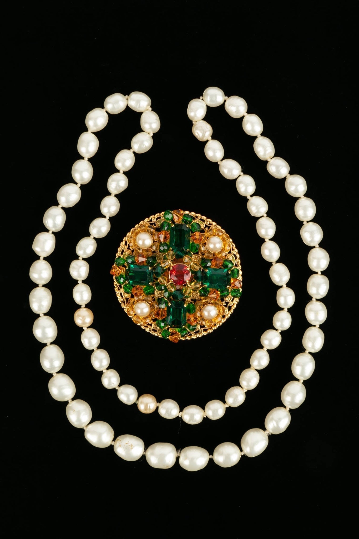 Collier pendentif Chanel 1997