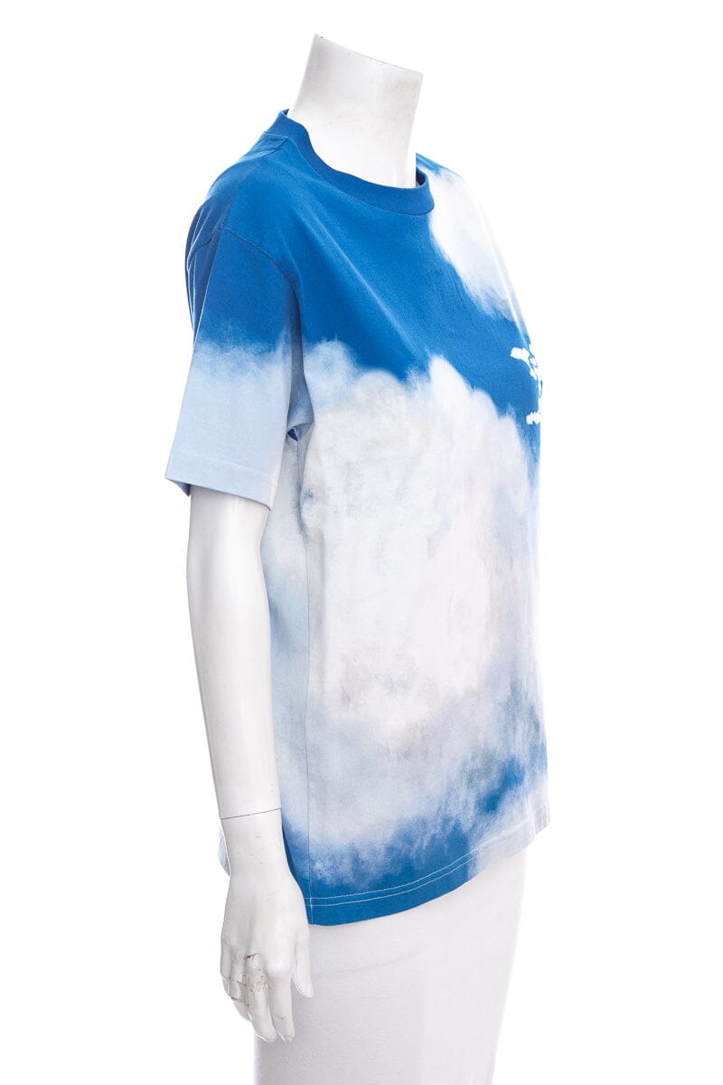 Louis Vuitton 2020  Blue & White Clouds T-Shirt SZ S