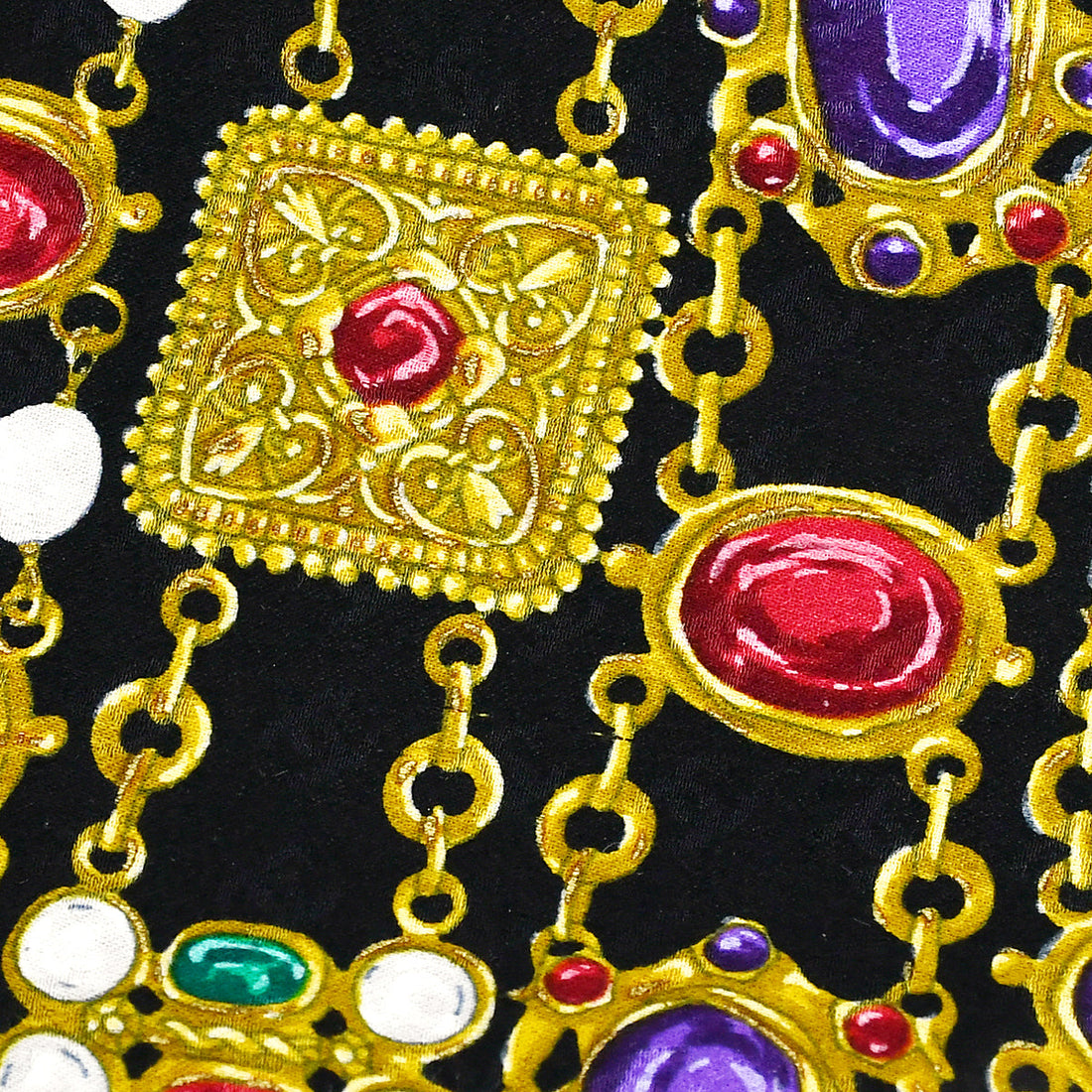 Chanel Scarf Black Small Good