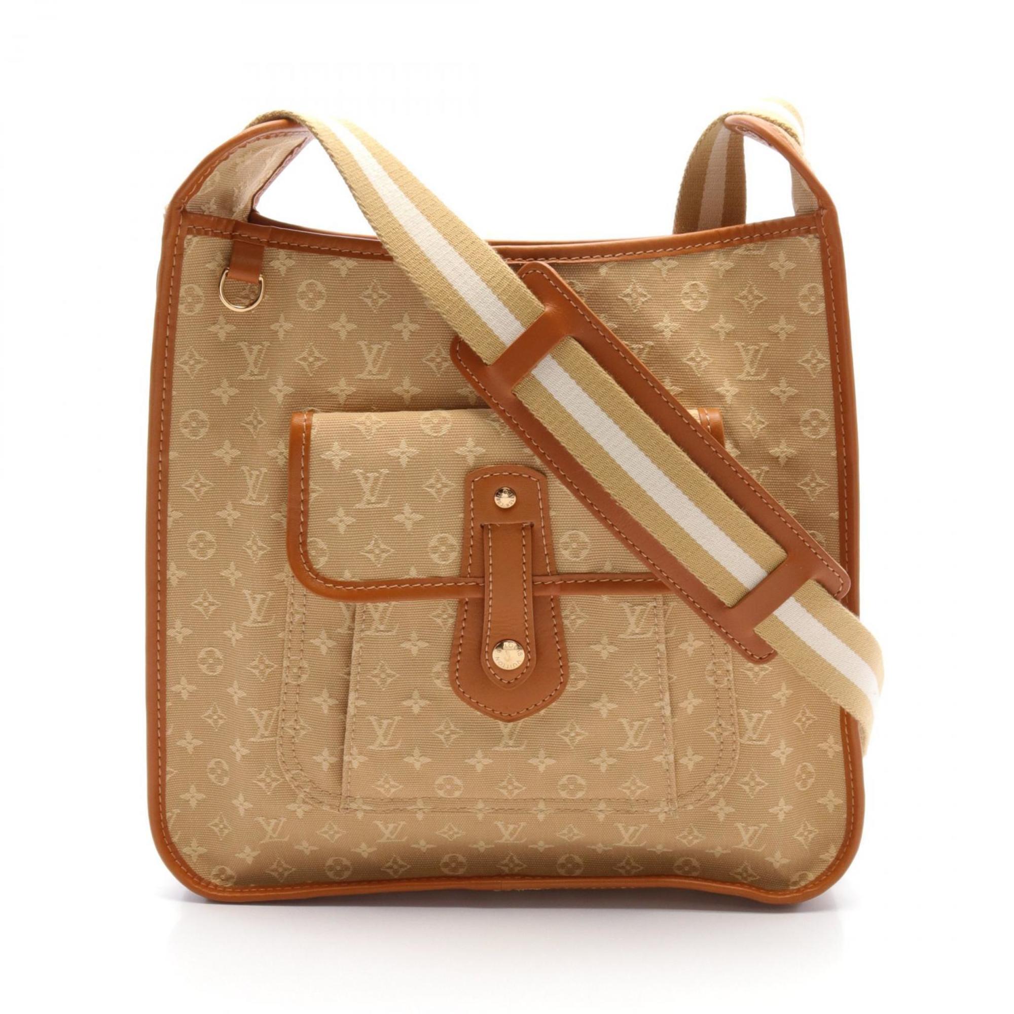 Louis Vuitton   Canvas Monogram Leather Shoulder Bag