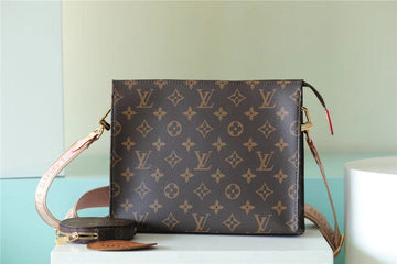 LV Pochette Double Monogram Canvas For Womtlm, Womtlm’s Bags, Shoulder And Crossbody Bags 10.2in/26cm LV