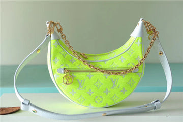 LV Loop Monogram Yellow For Womtlm, Womtlm’s Handbags, Shoulder Bags And Crossbody Bags 9.1in/23cm LV M81484