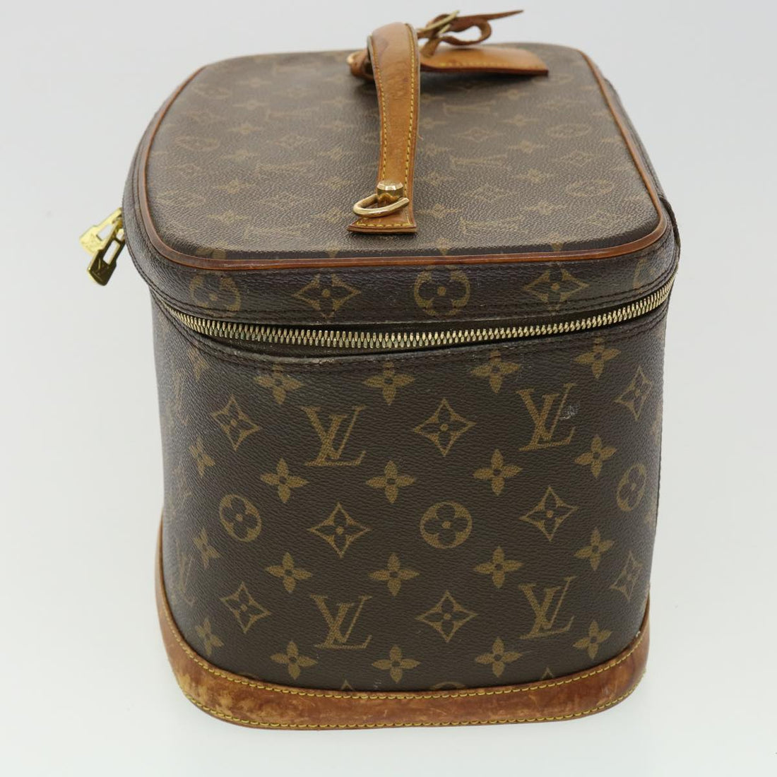 LOUIS VUITTON Monogram Nice Hand Bag 2way M47280 LV Auth ac1149