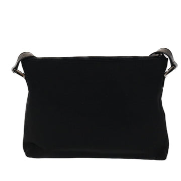 GUCCI Shoulder Bag Nylon Leather Black 00228650504  ac2038