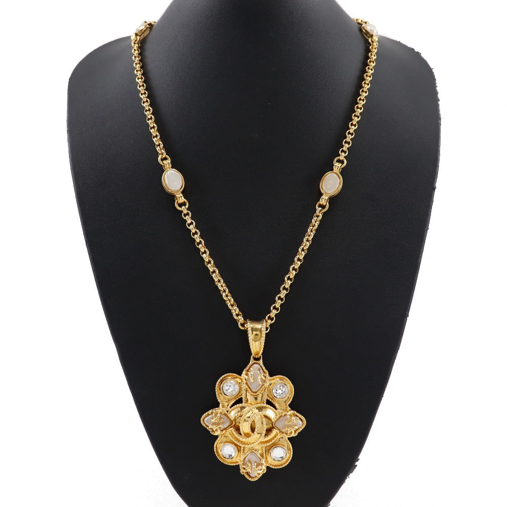 ?Suale  OFF?Chanel CHANEL necklace g machinery   Pearl French made  95A  103.7g  ?Supersale? A-rang quality cl ? ?