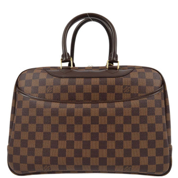 Louis Vuitton 2006 Damier Deauville Bowling Vanity HandBag N47272