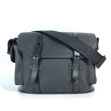 Louis Vuitton  Noir Leather Shoulder Bag