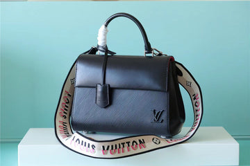 LV Cluny Mini Epi Black For Womtlm,  Shoulder And Crossbody Bags 28cm/11in LV 