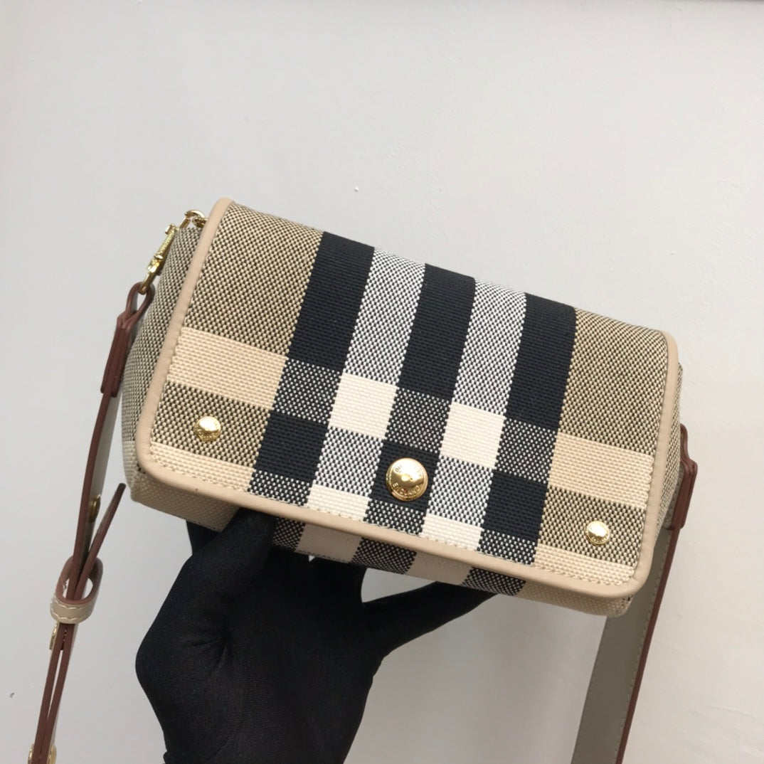 BB Vintage Check And Small Crossbody Bag For Womtlm, Bags 7.1in/18cm