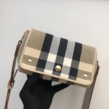 BB Vintage Check And Small Crossbody Bag For Womtlm, Bags 7.1in/18cm