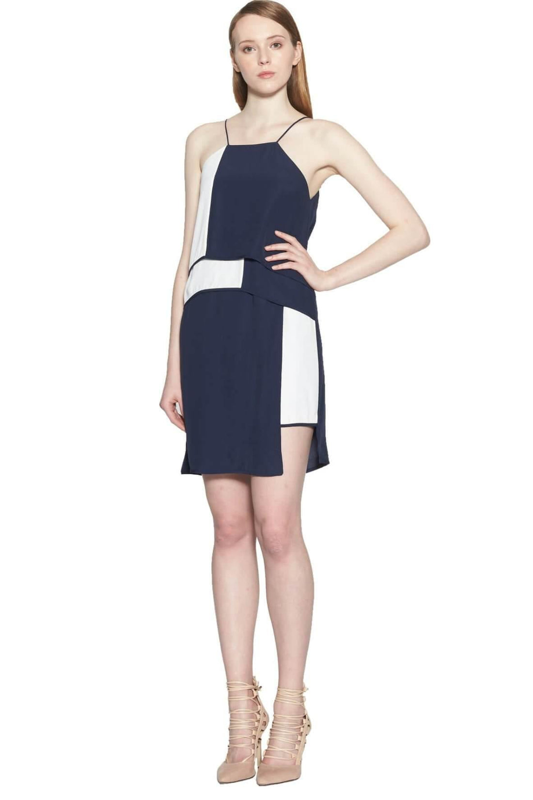 Marjorie Colorblock Shift Dress