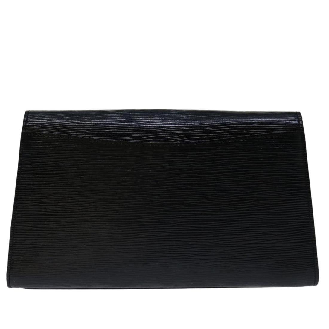 LOUIS VUITTON Epi Art Deco Clutch Bag Black M52632 LV Auth am5926