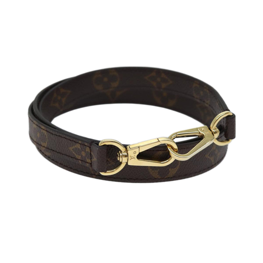 LOUIS VUITTON Monogram Shoulder Strap 42.1" LV Auth am6044