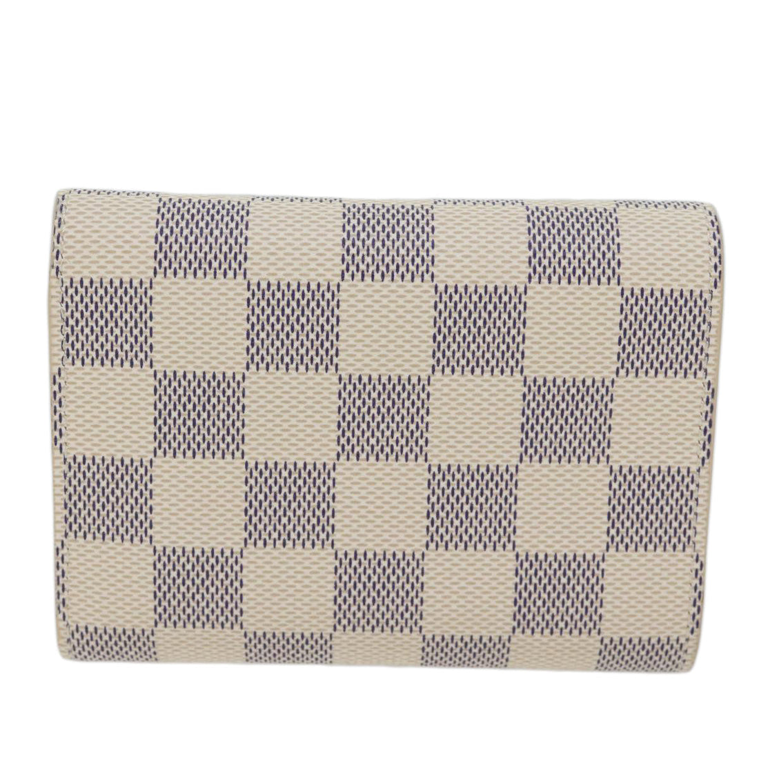 LOUIS VUITTON Damier Azur Portefeuille Victorine Wallet N64022 LV Auth am6071A