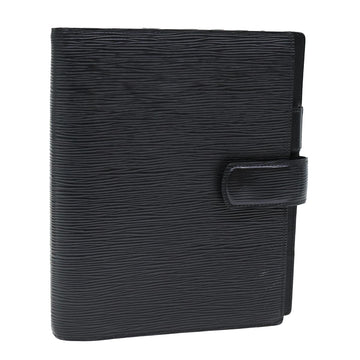LOUIS VUITTON Epi Agenda GM Day Planner Cover Black R20212 LV Auth am6124
