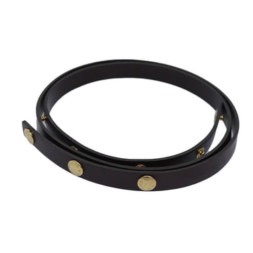 LOUIS VUITTON Shoulder Strap Pochette Florentine 35.8" Brown LV Auth am6520