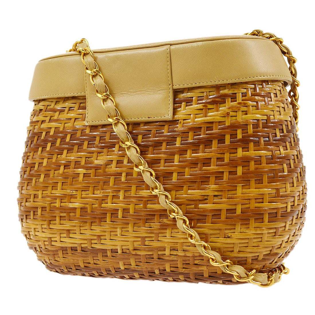 CHANEL 1998 Wicker Basket Bag 17 ao24637