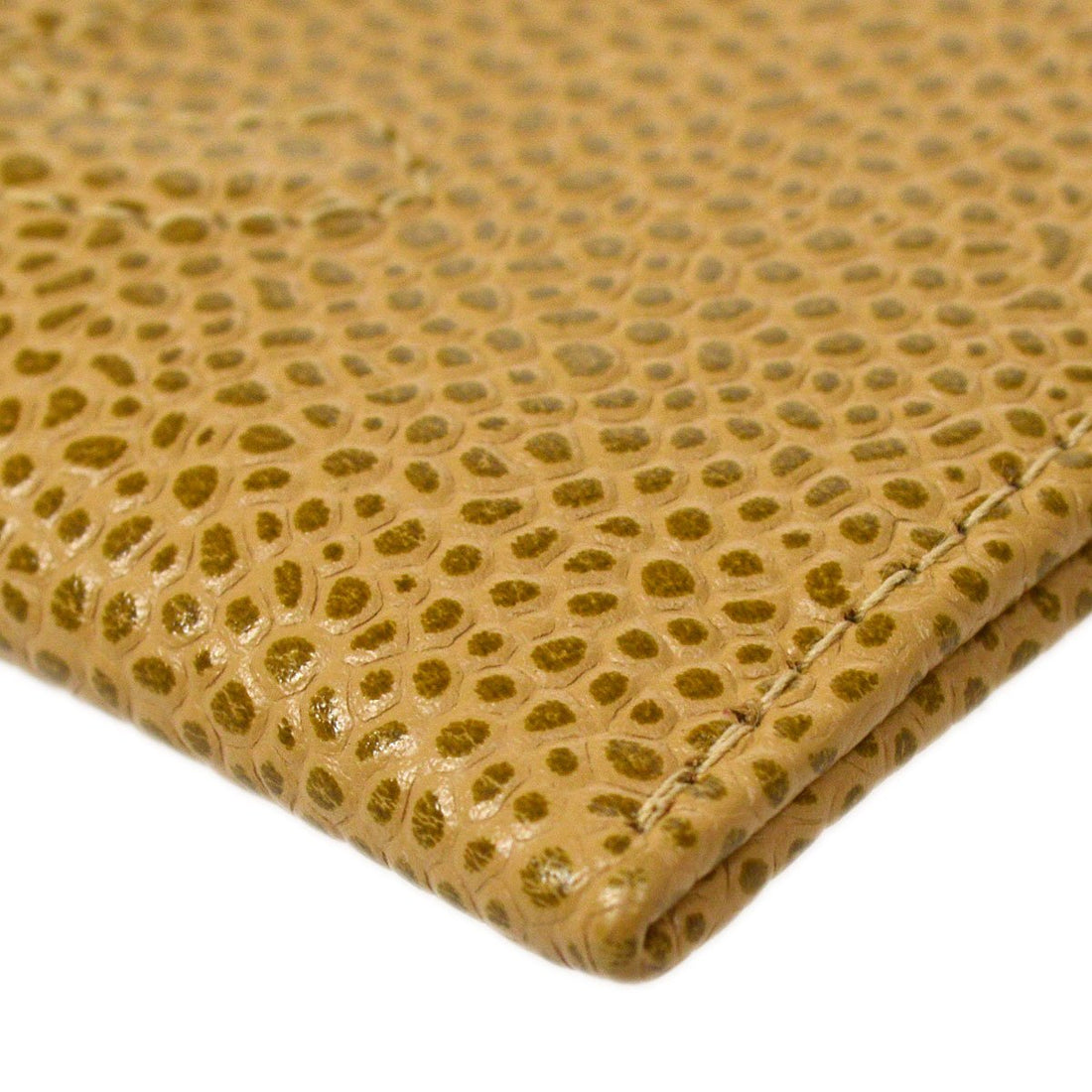 CHANEL 2000-2001 Timeless Card Case Beige Caviar ao32115