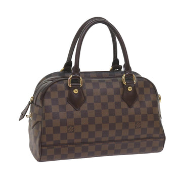 LOUIS VUITTON Damier Ebene Duomo Hand Bag N60008 LV Auth ar10962B