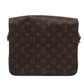 LOUIS VUITTON Monogram Cartouchiere GM Shoulder Bag M51252 LV Auth ar12056