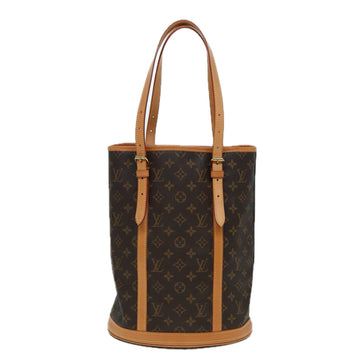 LOUIS VUITTON Monogram Bucket GM Shoulder Bag M42236 LV Auth ar12124