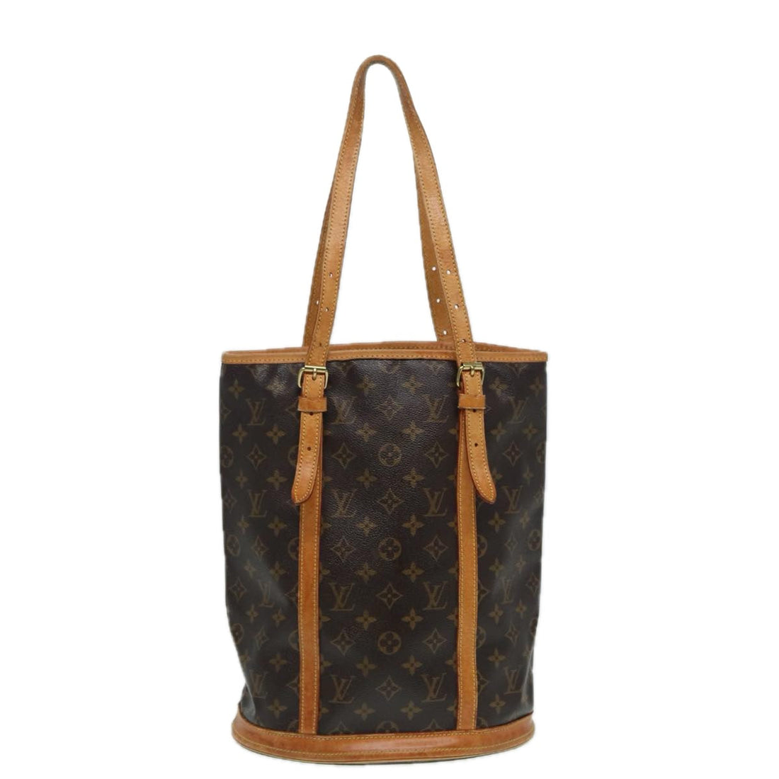 LOUIS VUITTON Monogram Bucket GM Shoulder Bag M42236 LV Auth ar12194