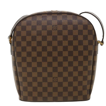LOUIS VUITTON Damier Ebene Ipanema GM Shoulder Bag N51292 LV Auth ar8642