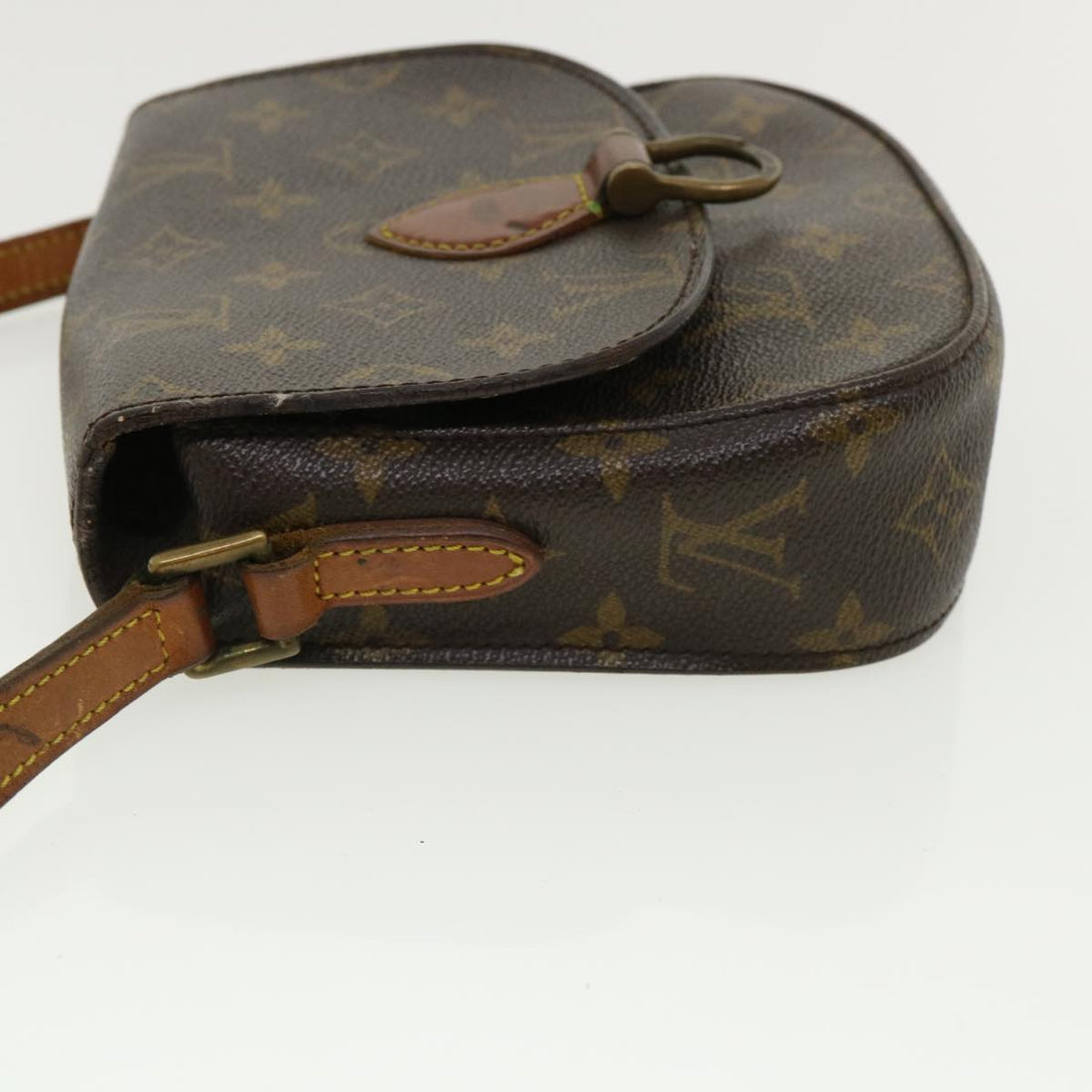 LOUIS VUITTON Monogram Saint Cloud PM Shoulder Bag M51244 LV Auth ar8701