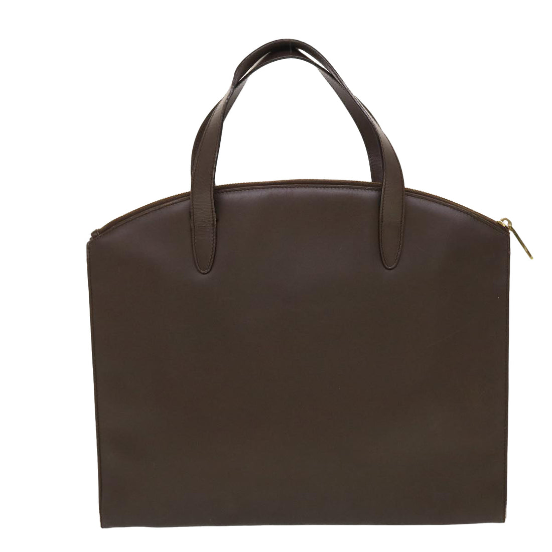 GUCCI Hand Bag Leather Brown  ar9546B