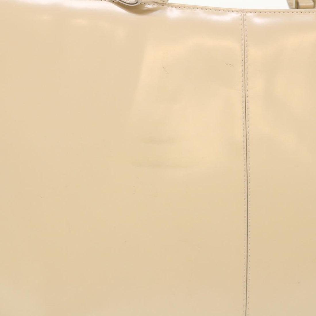 GUCCI Hand Bag Patent leather 2way Beige 002-2113-0476  ar9776