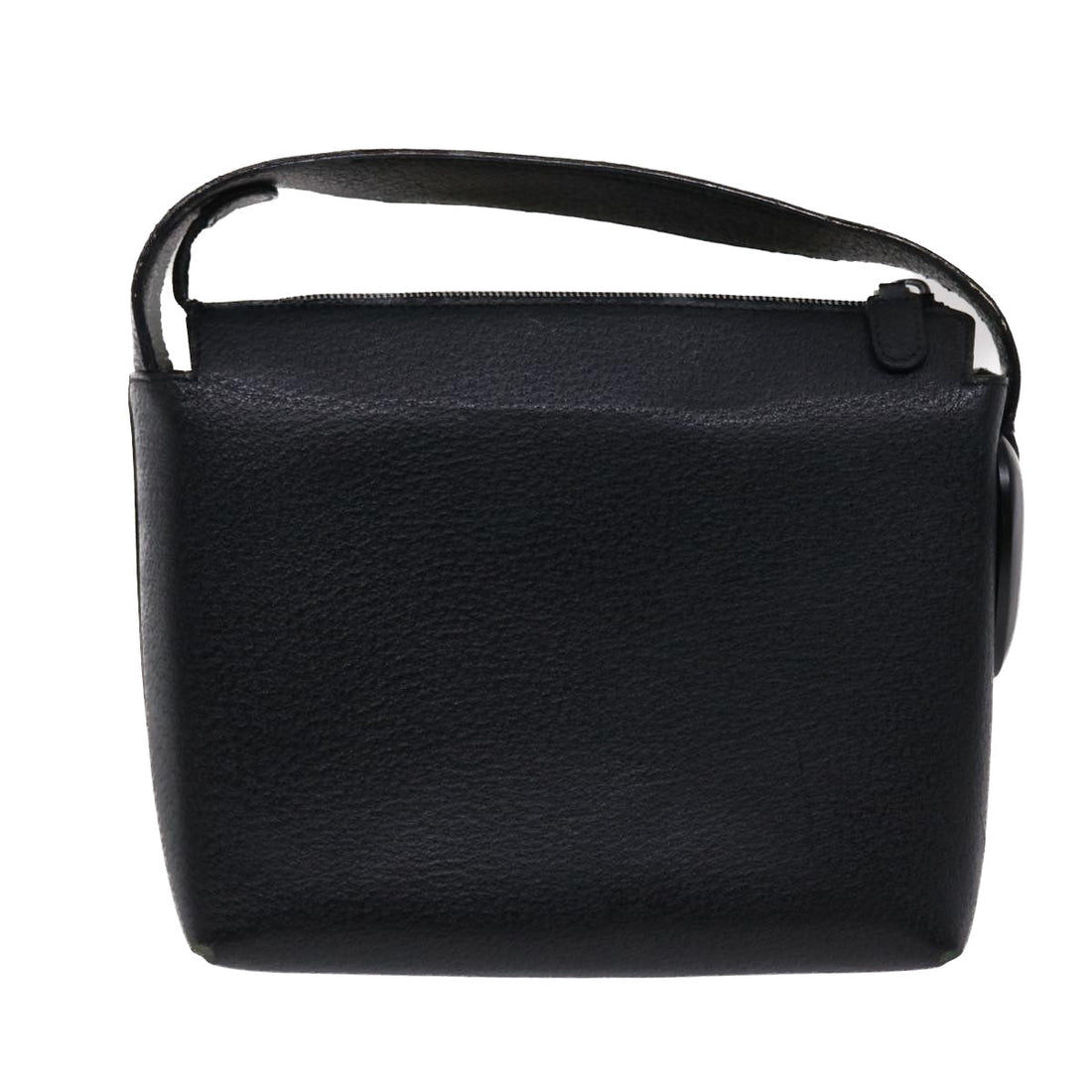 GUCCI Hand Bag Leather Black  ar9996