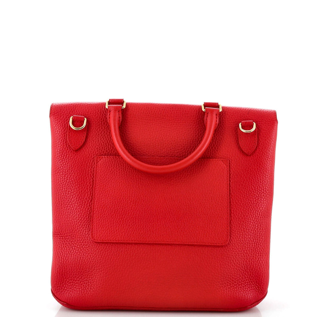 Louis Vuitton Volta Handbag Leather Red