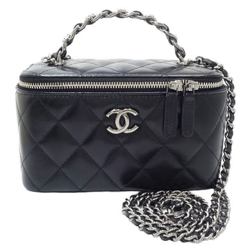 Chanel Shoulder Bag Vanity Matelasse Top