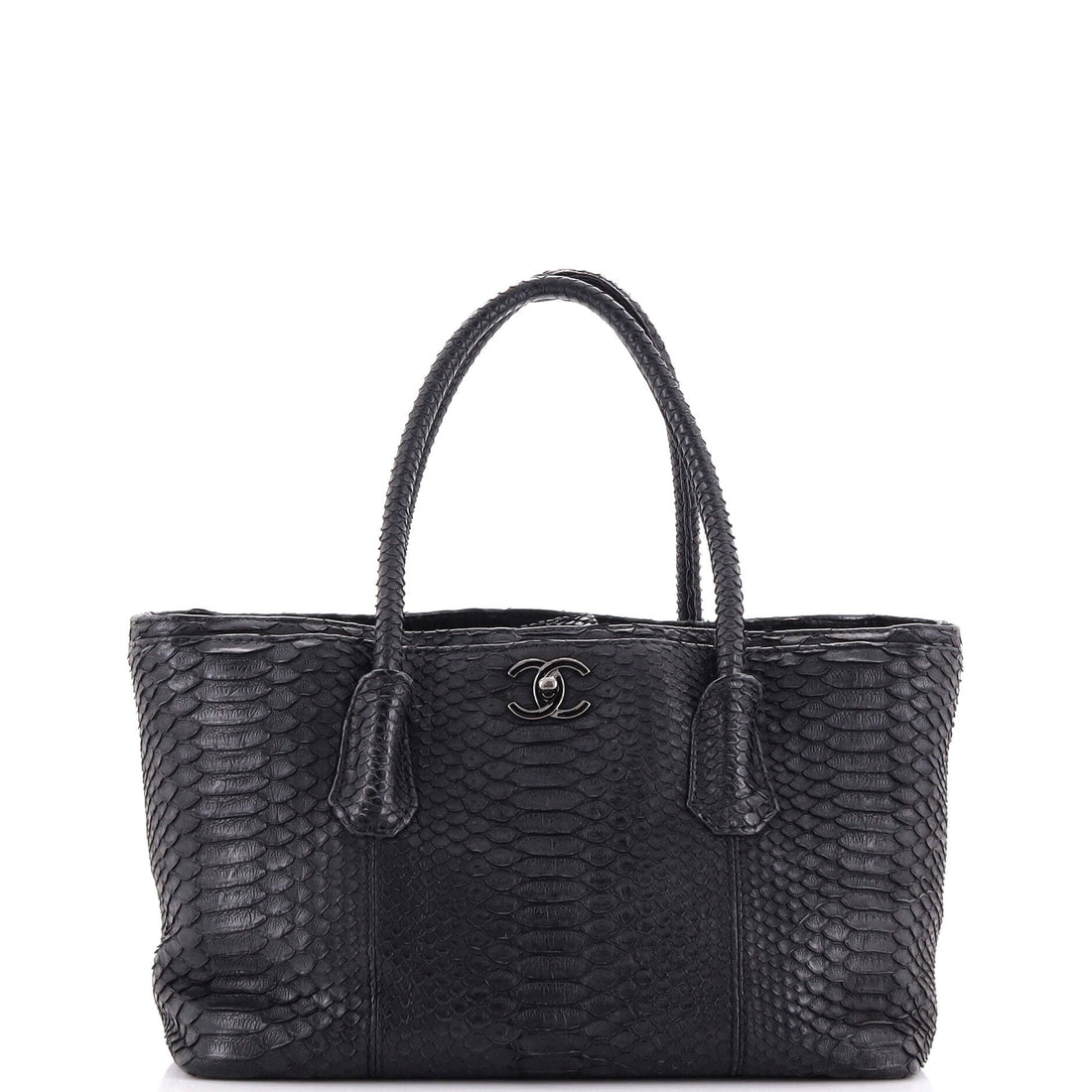 Chanel Shopping Tote Python Medium