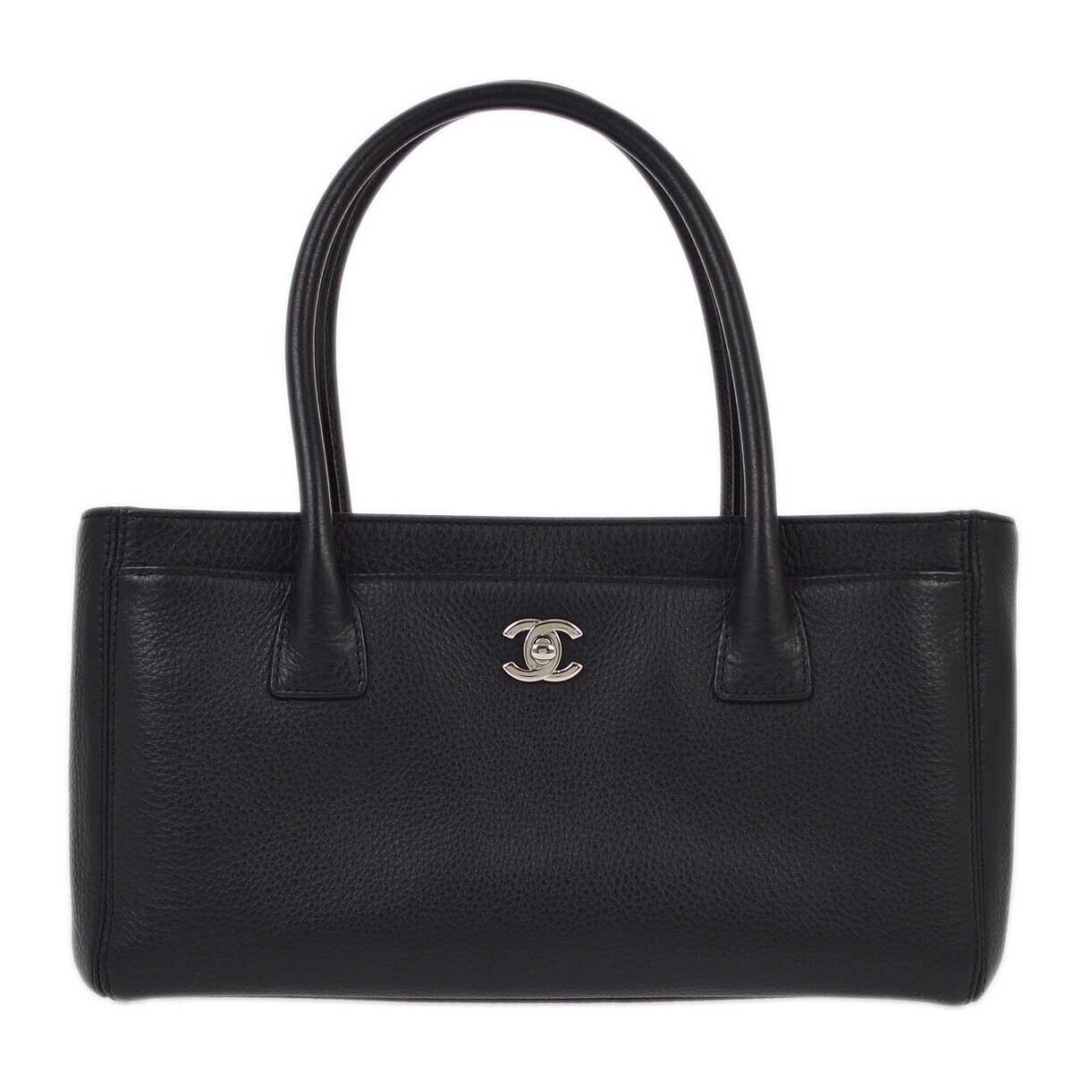 Chanel Black Calfskin Executive Tote