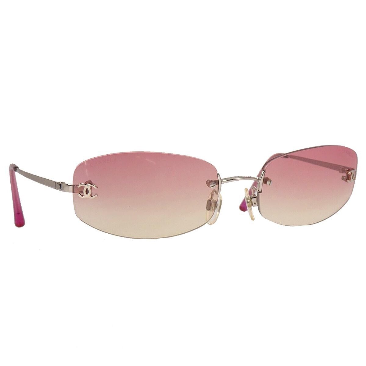 Chanel Sunglasses Eyewear Purple Gray