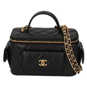 Chanel Small Vanity Shoulder Bag Caviar
