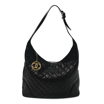 Chanel Lambskin Quilted Cc Shoulder Bag
