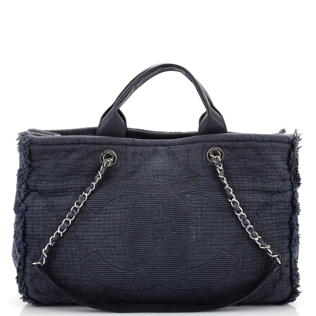 Chanel Double Face Deauville Tote Fringe