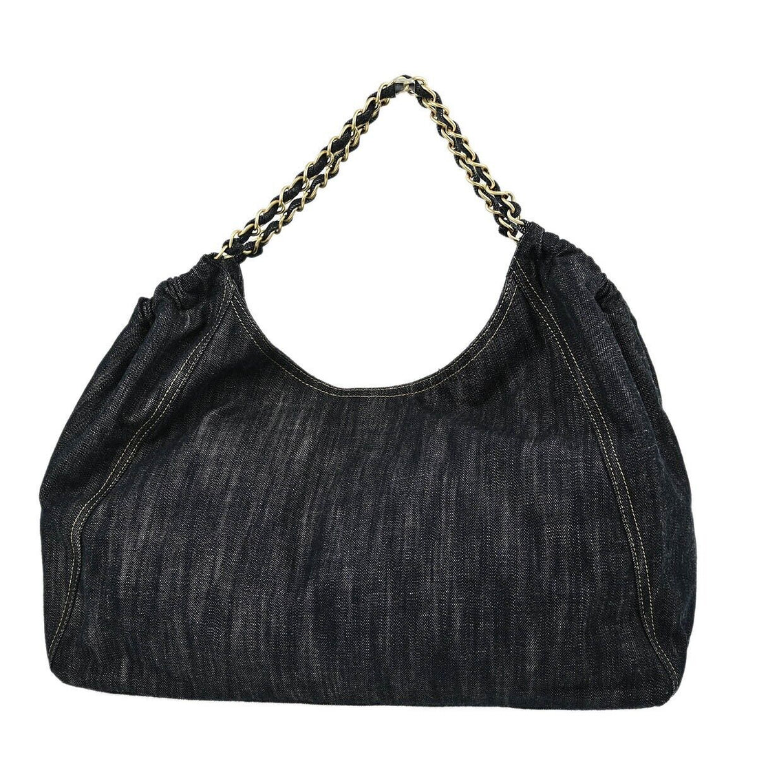Chanel Blue Denim Coco Cabas Tote