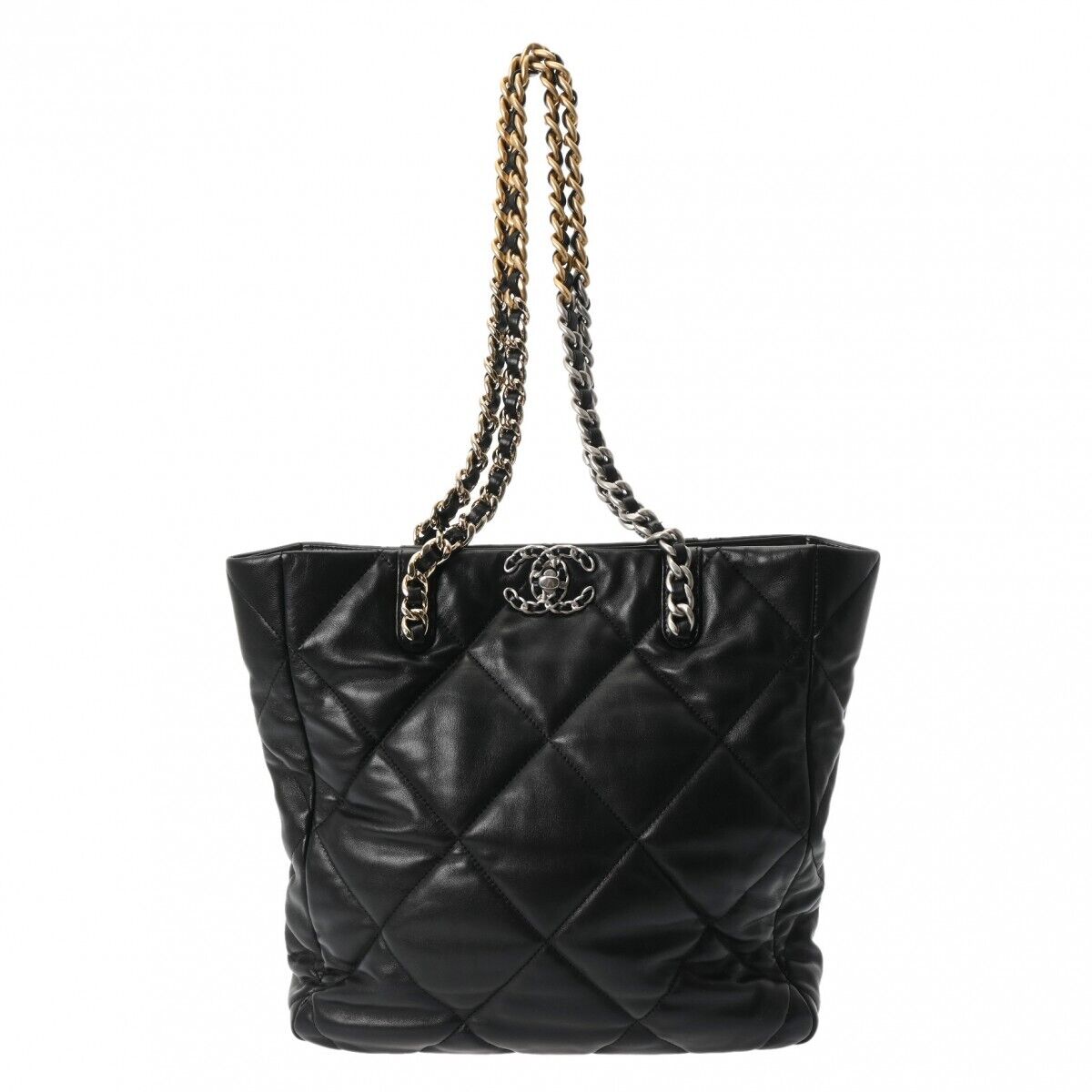 Chanel Matrasse 19 Chain Tote Black/Noir