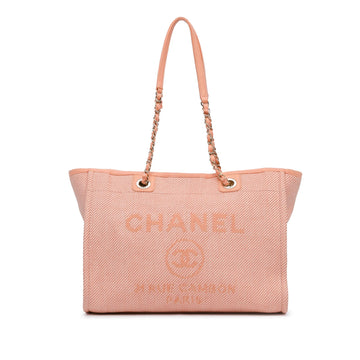 Chanel Small Deauville Tote Pink