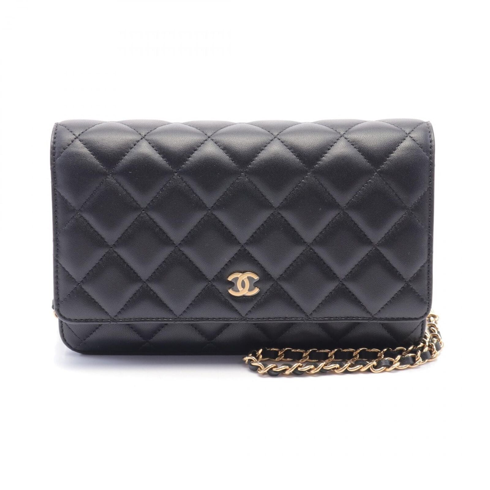 Chanel Cc Matelasse Shoulder Bag Lamb