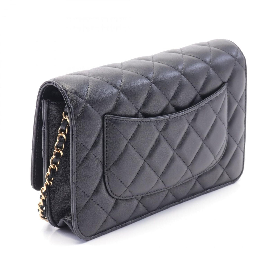 Chanel Cc Matelasse Shoulder Bag Lamb