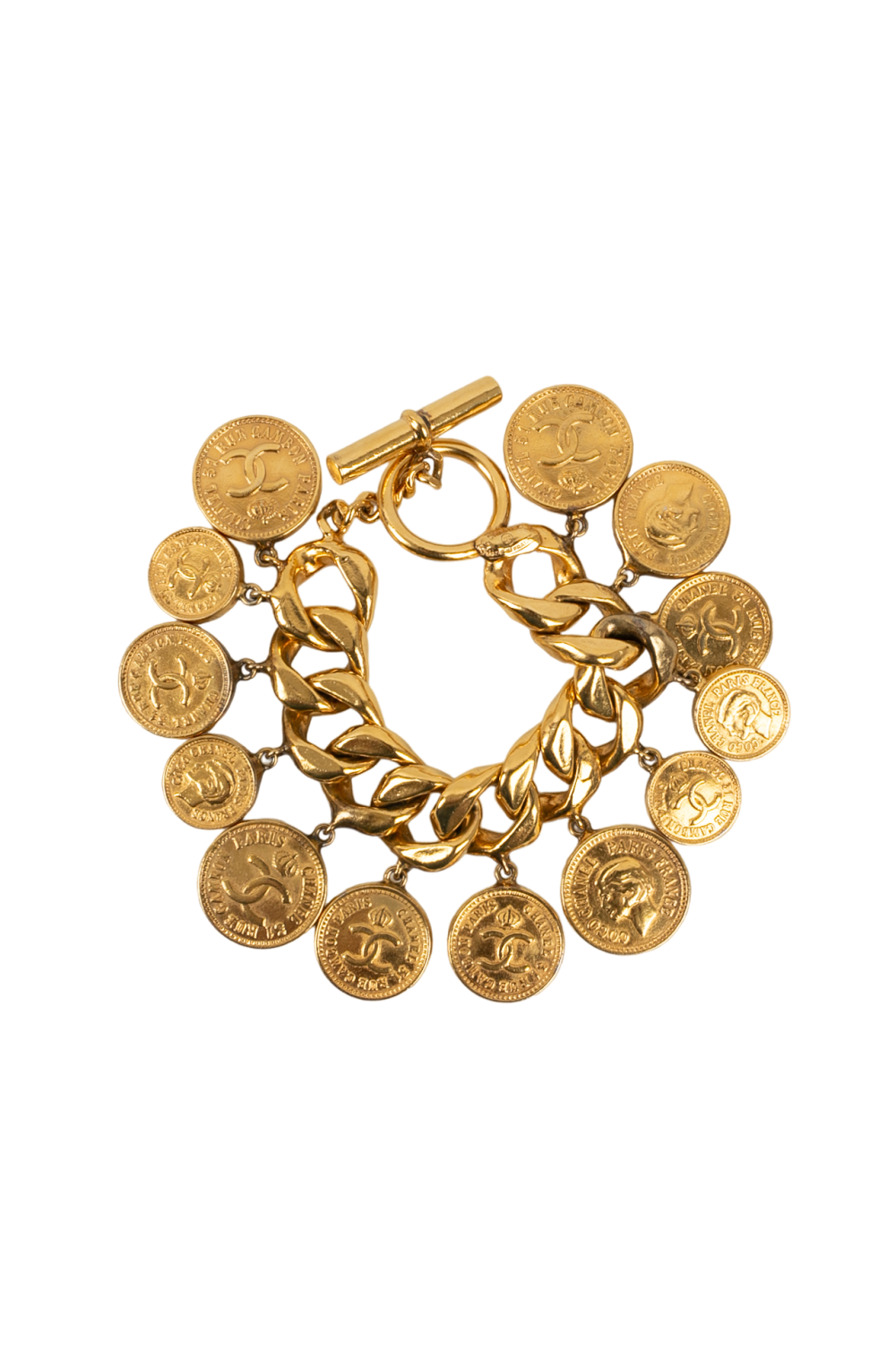 Bracelet dor� Chanel