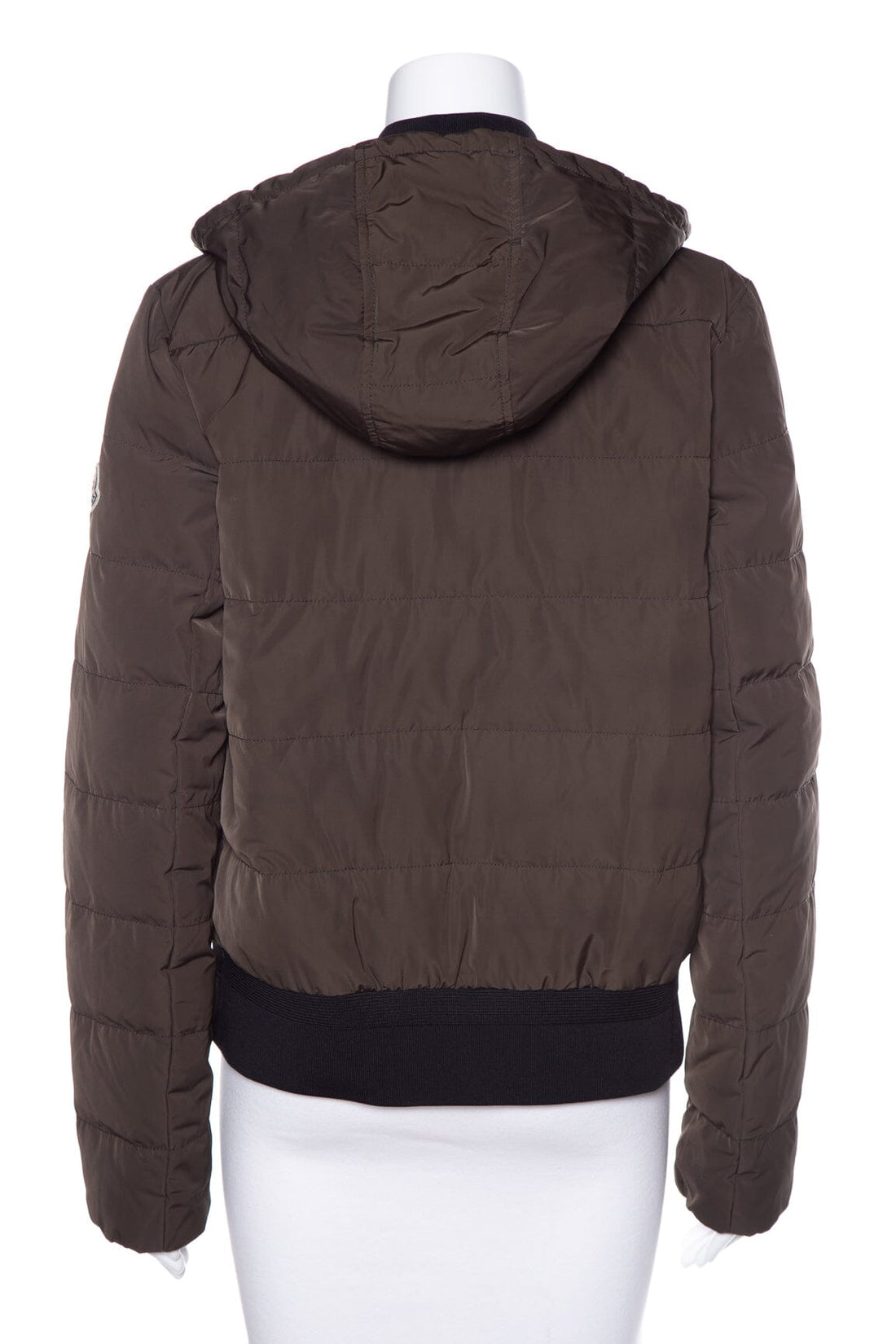 Moncler Green Agathe Giubbotto Coat SZ 5