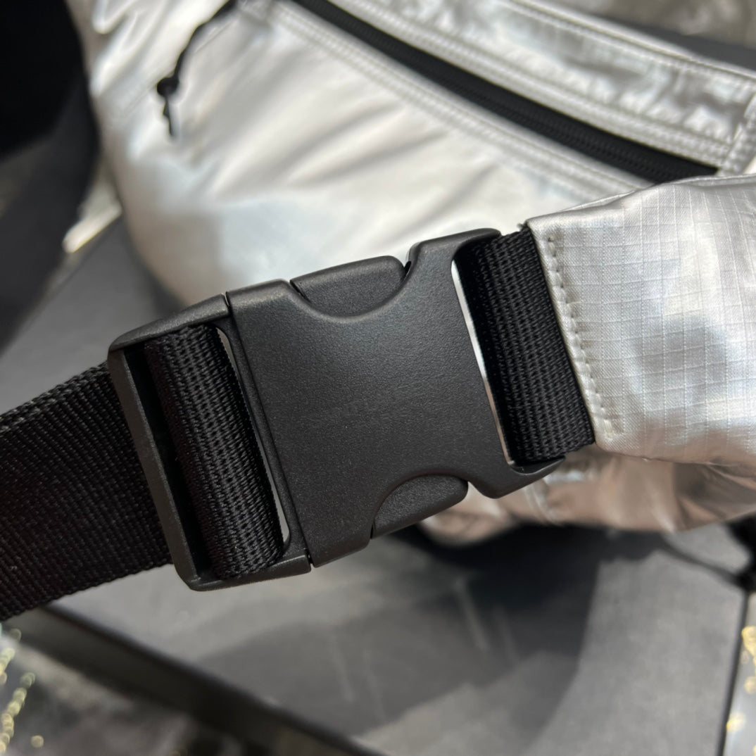 YSSL Nuxx Crossbody Bag Sliver For Womtlm, Womtlm&#8217;s Bags 9.8in/25cm YSL