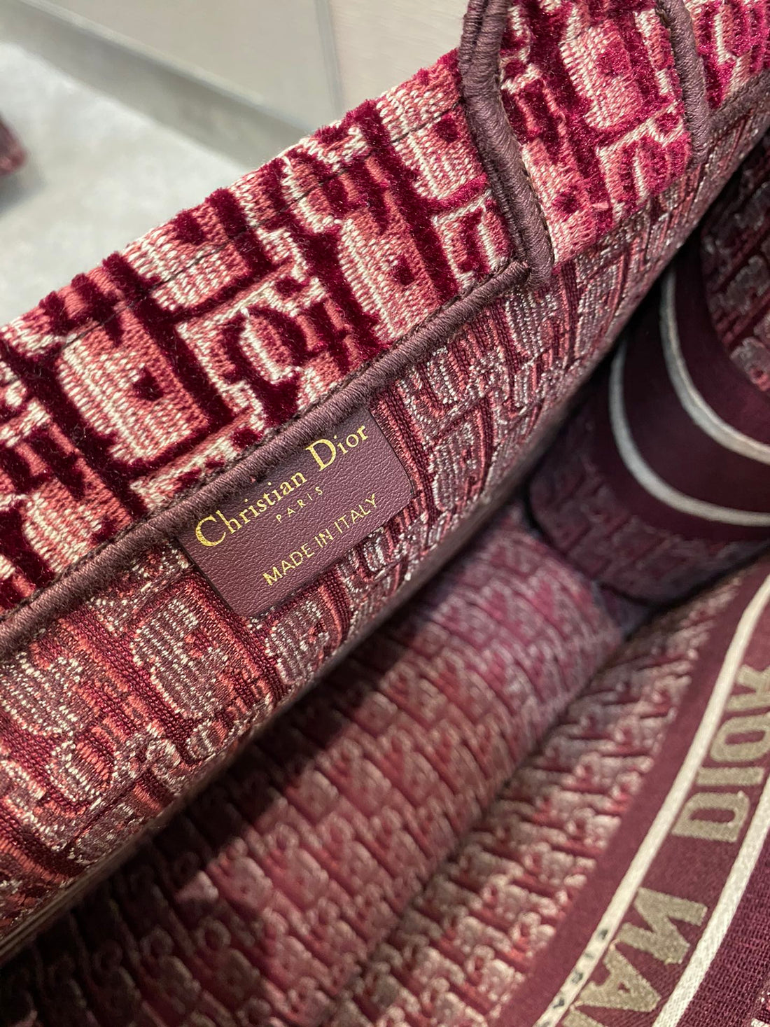 DI Large Book Tote Red For Womtlm 16.5in/42cm CD M1286ZRIW