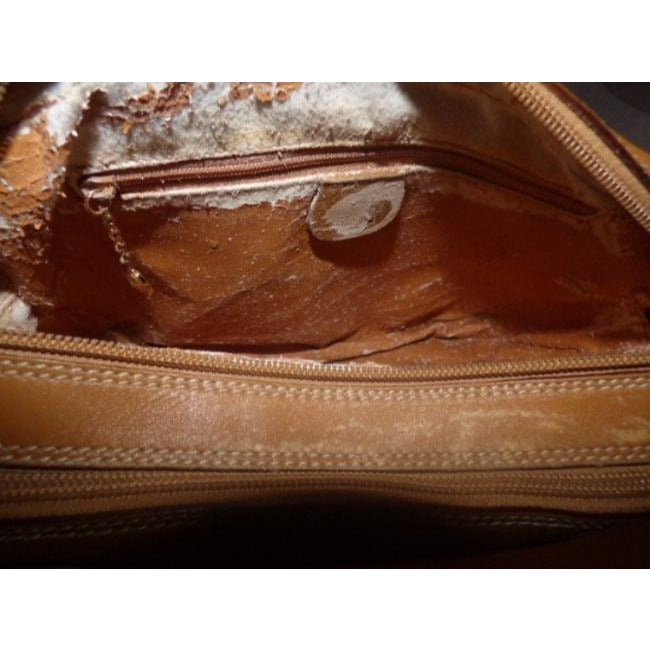 Gucci Supreme Shoulder W Guccissima Print Style Pockets Brown And Gg Leather Bag